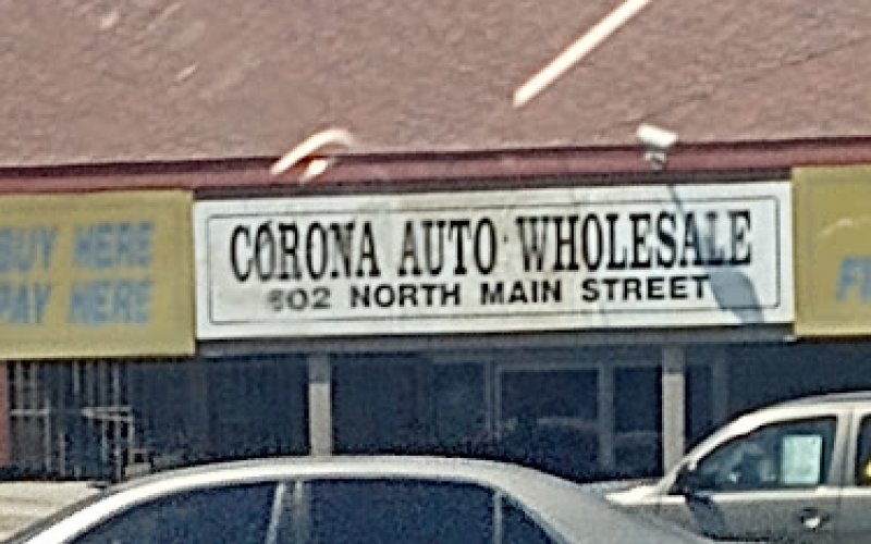 Corona Auto Wholesale