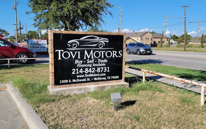 Tovi Motors — Used car dealer in McKinney